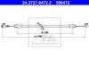 ATE 24.3727-0472.2 Cable, parking brake